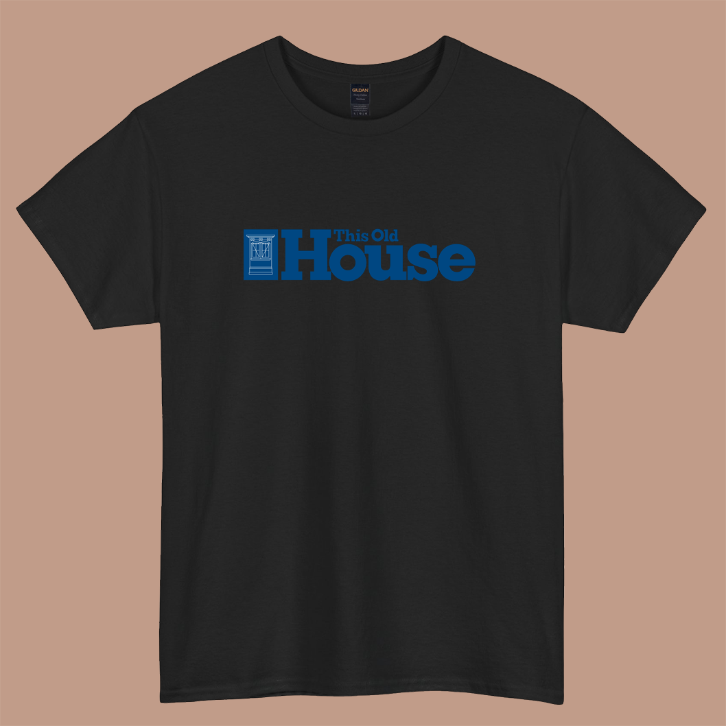 THIS OLD HOUSE TV SHOW LOGO short sleeve t shirt size S-3XL -P