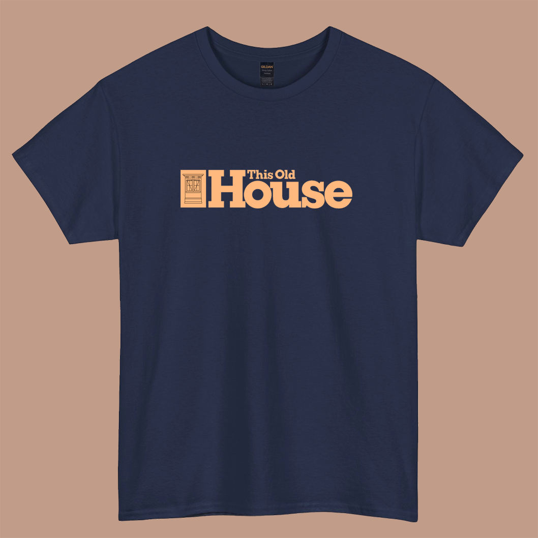 THIS OLD HOUSE TV SHOW LOGO short sleeve t shirt size S-3XL -P