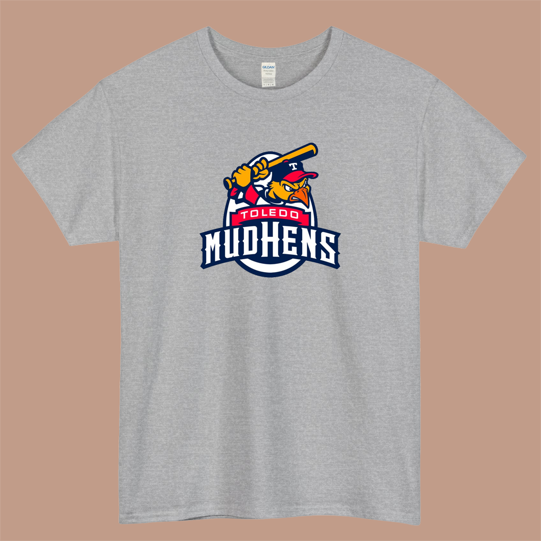 TMH Style Toledo Mud Hens Logo Mens Unisex Short Sleeve T-Shirt Size S-3XL - P