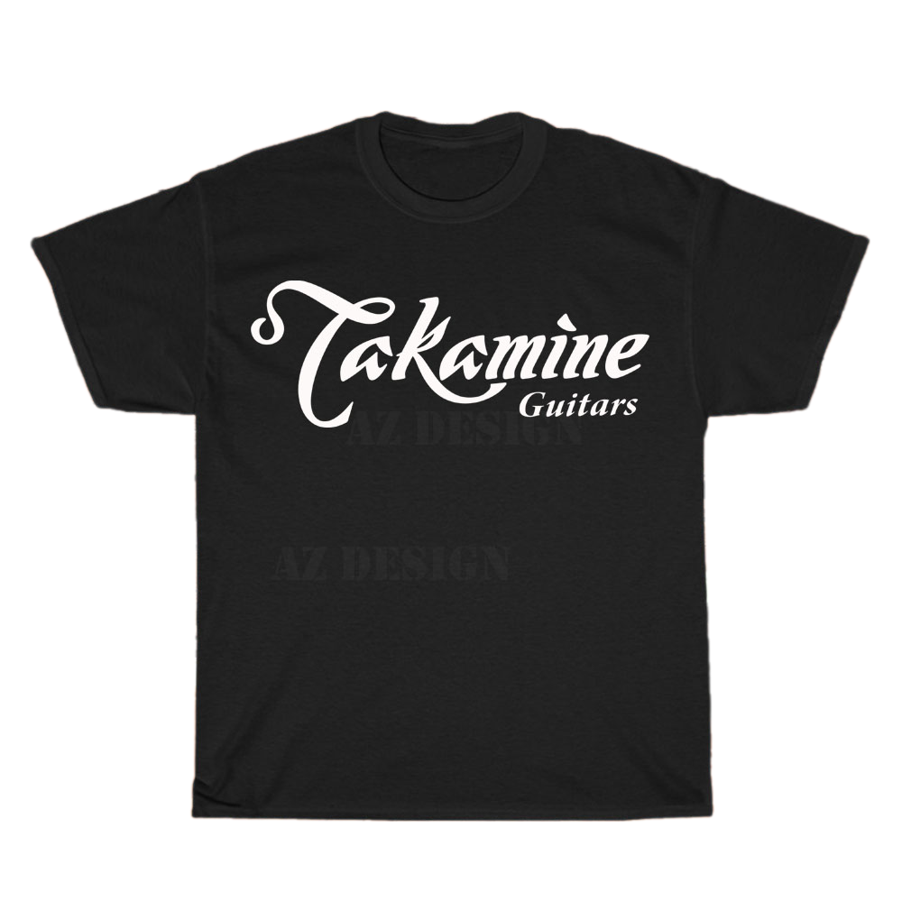 Takamine Guitars Logo Men's Unisex T Shirt Size S to 3XL