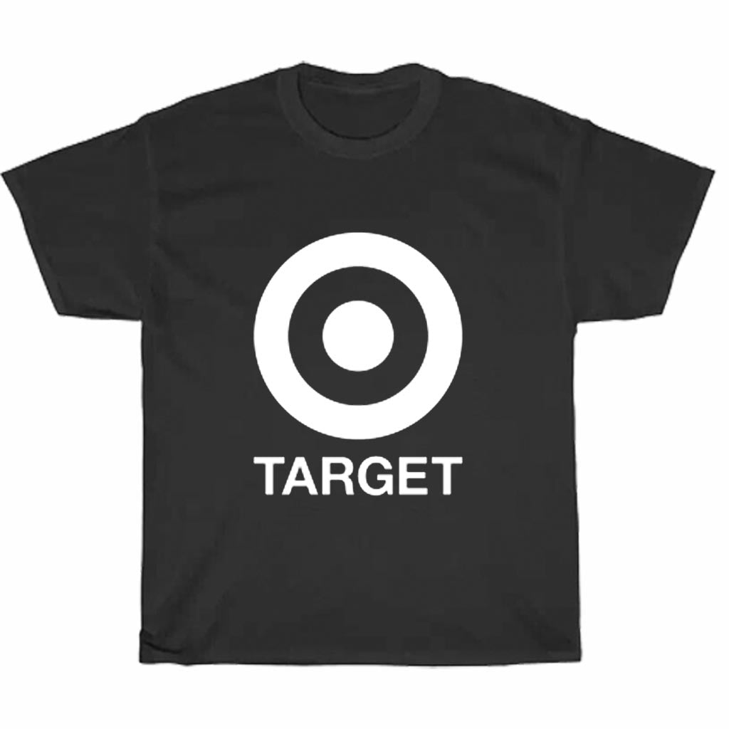 Target Retail Logo Men's Unisex T Shirt Size S to 3XL