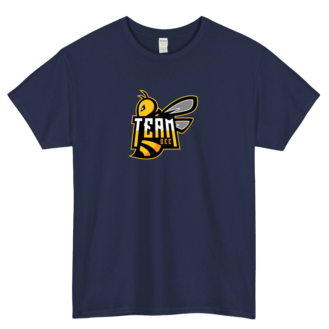 Team bee logo SHORT SLEEVE T SHIRT -P