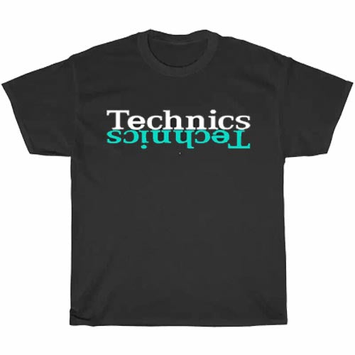 Technics DJ Logo Men's Unisex T Shirt Size S to 3XL