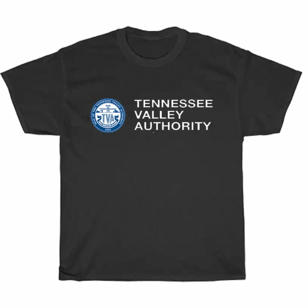 Tennessee Valley Authority Logo Men's Unisex T Shirt Size S to 3XL