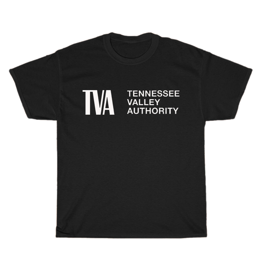 Tennessee Valley Authority Logo Men's Unisex T Shirt Size S to 3XL