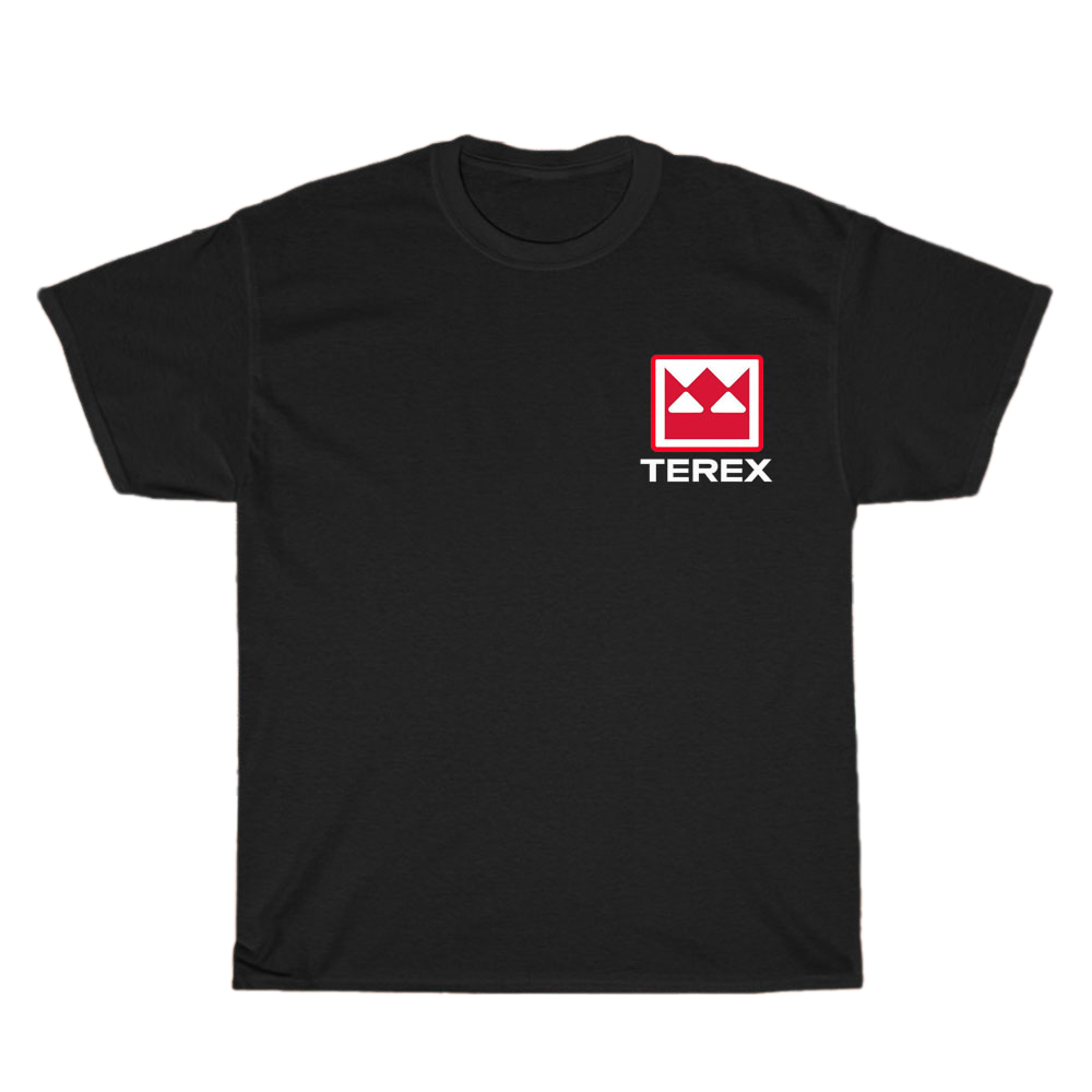 Terex Cranes Company Logo Men's Unisex T Shirt Size S to 3XL