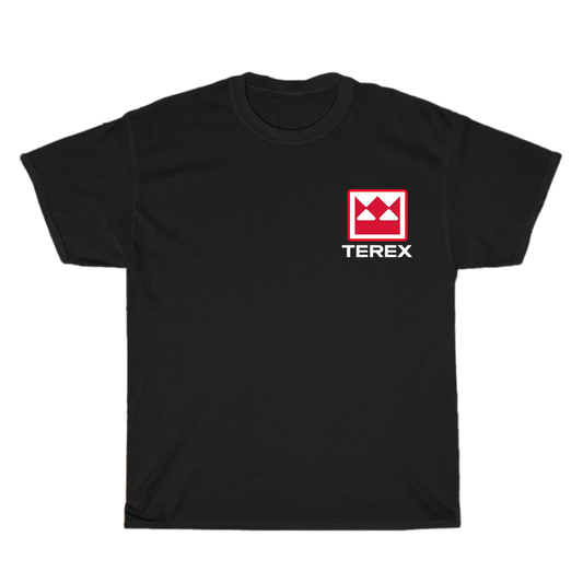 Terex Cranes Company Logo Men's Unisex T Shirt Size S to 3XL