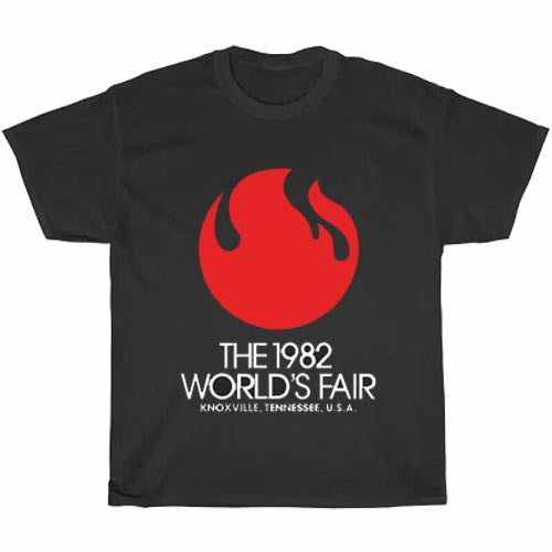The 1982 Knoxville World's Logo Men's Unisex T Shirt Size S to 3XL