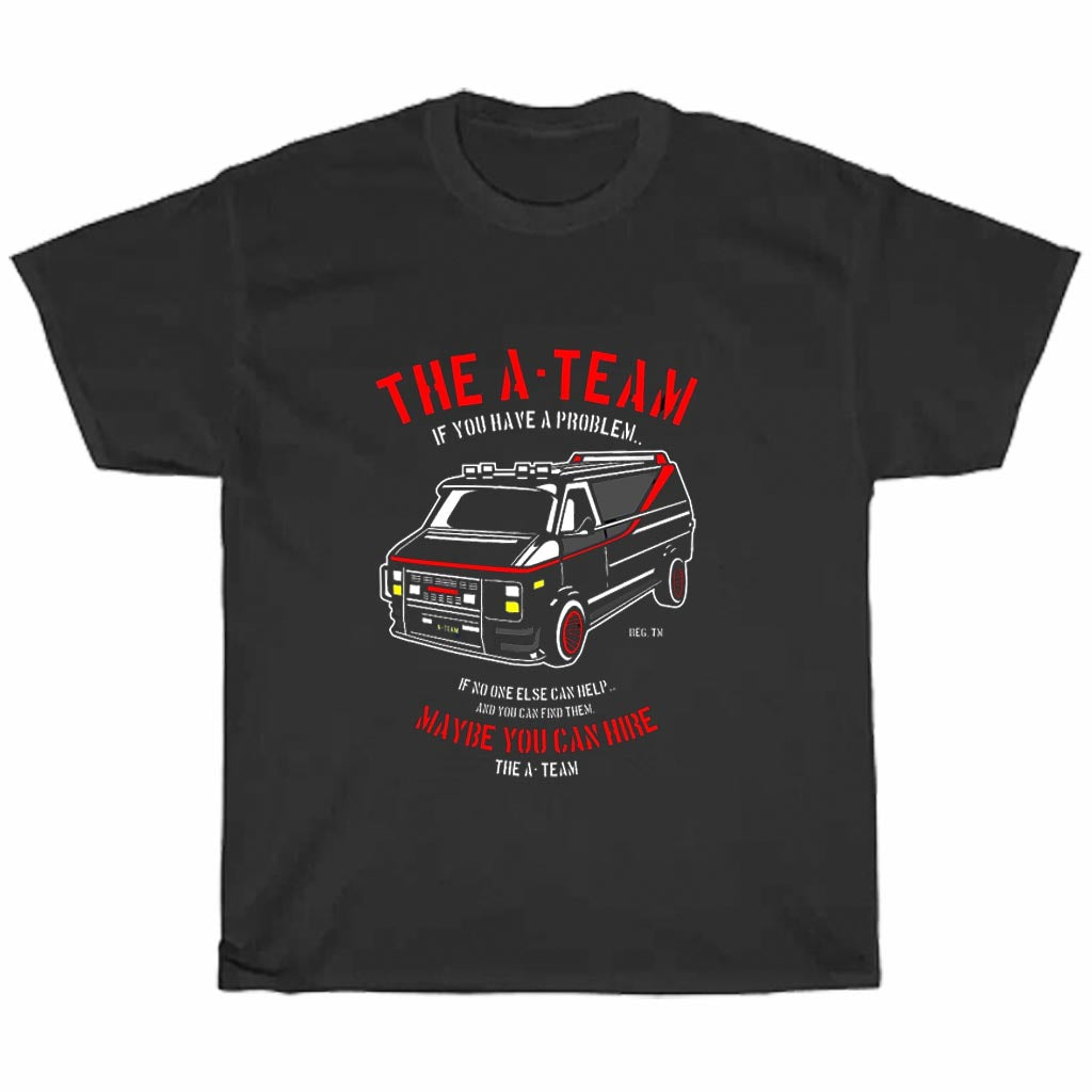 The A Team Maybe You Can Hire Logo Men's Unisex T Shirt Size S to 3XL