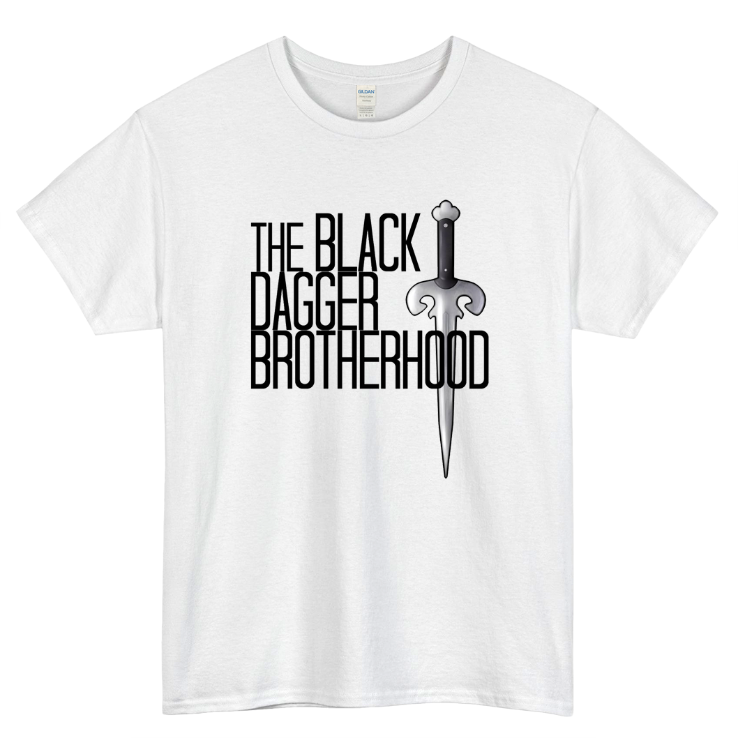 The BLACK DAGGER BROTHERHOOD Logo Mens Unisex Short Sleeve T-Shirt Size S-3XL - P