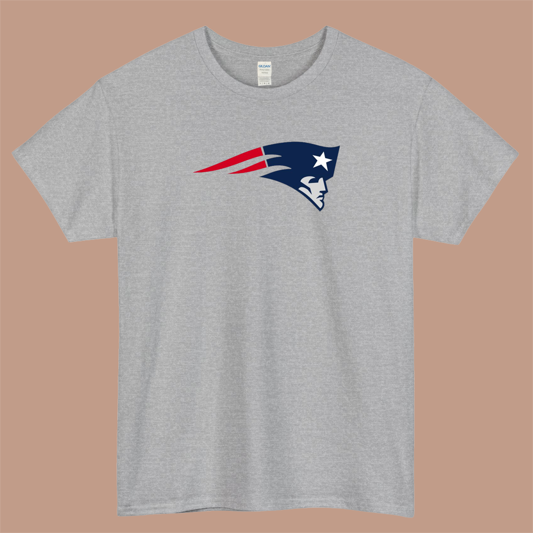 The Best Selling of Patriots Logo Mens Unisex Short Sleeve T-Shirt Size S-3XL - P