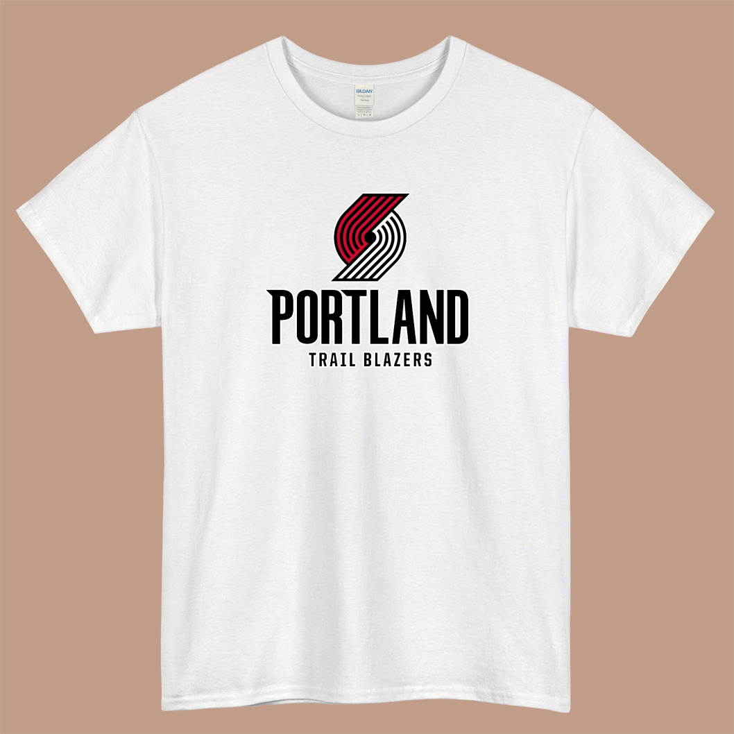 The Blazers Portland Logo Mens Unisex Short Sleeve T-Shirt Size S-3XL - P