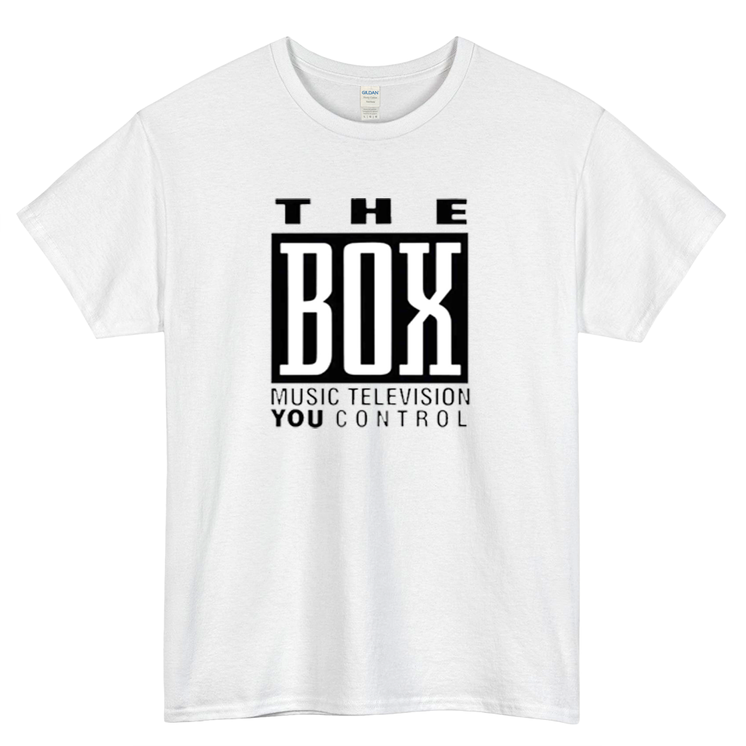 The Box Music Television Logo short sleeve t shirt s-3xl