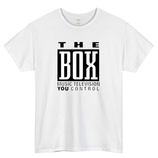 The Box Music Television Logo short sleeve t shirt s-3xl