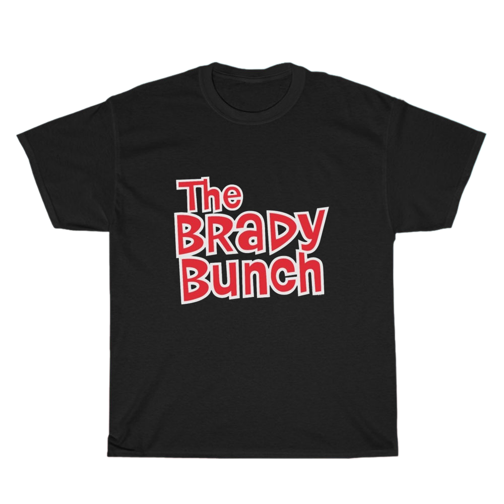 The Brady Bunch Logo Men's Unisex T Shirt Size S to 3XL