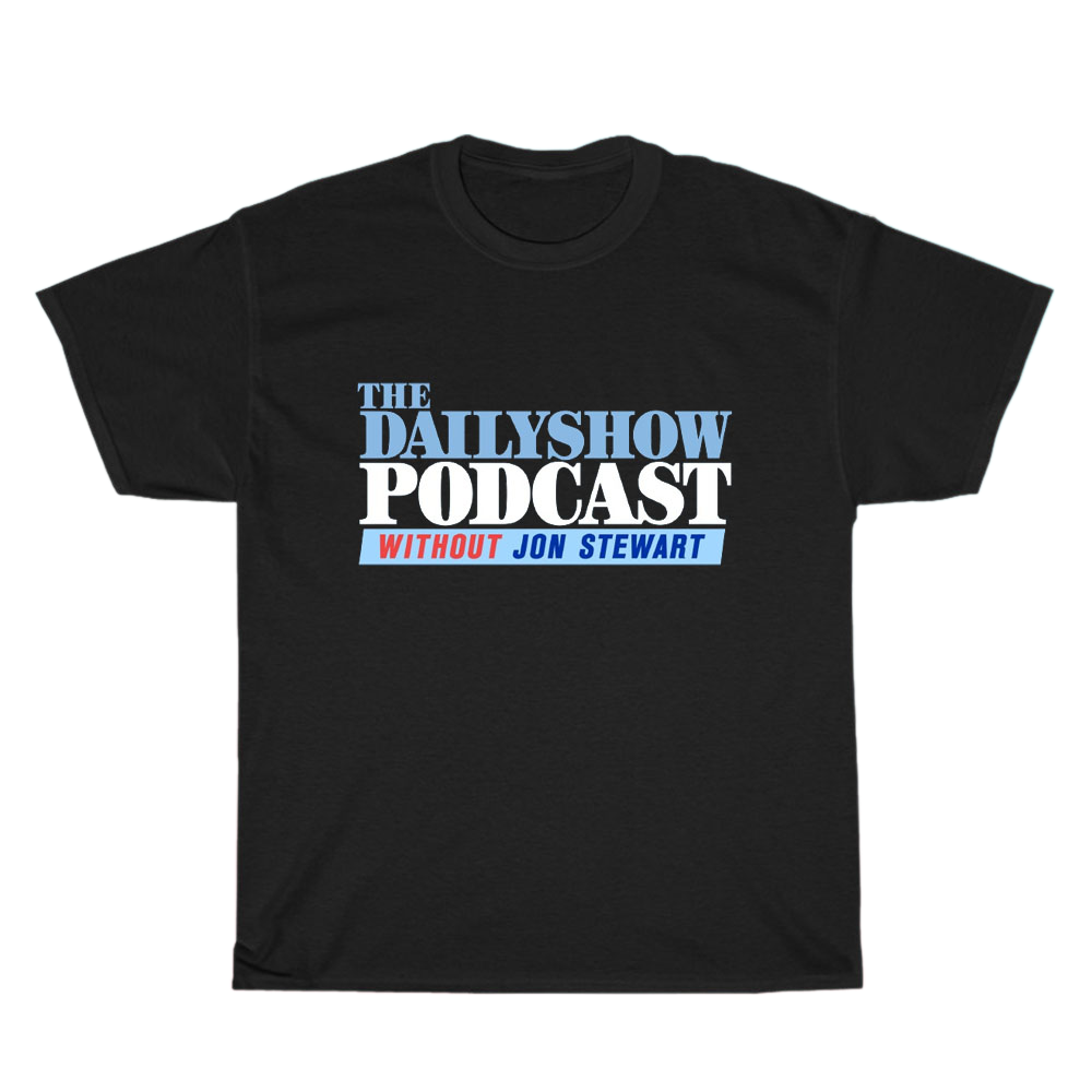 The Daily Show With Jon Stewart Logo Men's Unisex T Shirt Size S to 3XL