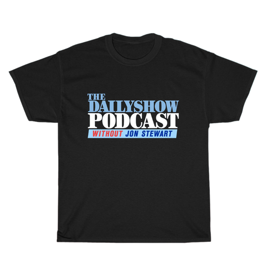The Daily Show With Jon Stewart Logo Men's Unisex T Shirt Size S to 3XL
