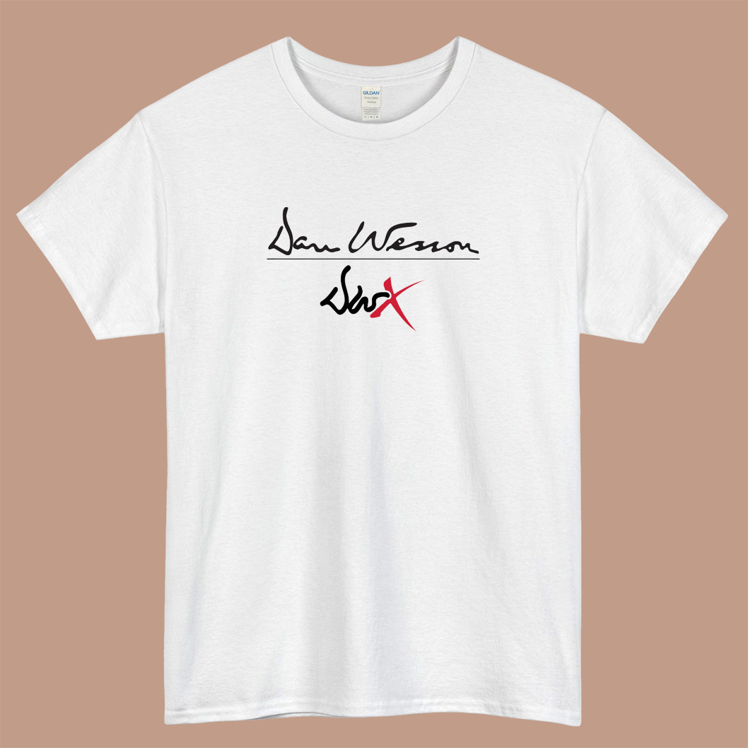 The Dan Wesson DWX firearms Logo Mens Unisex Short Sleeve T-Shirt Size S-3XL - P