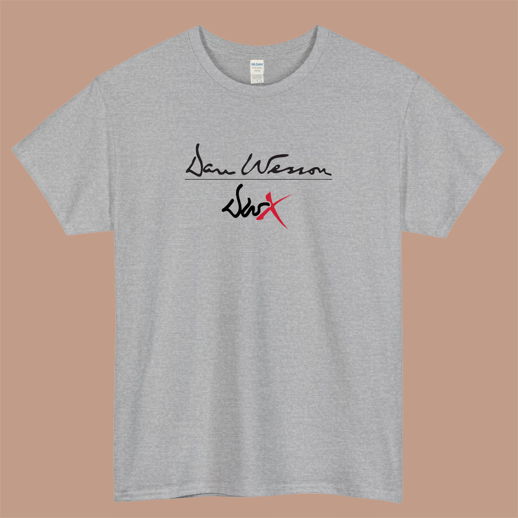 The Dan Wesson DWX firearms Logo Mens Unisex Short Sleeve T-Shirt Size S-3XL - P