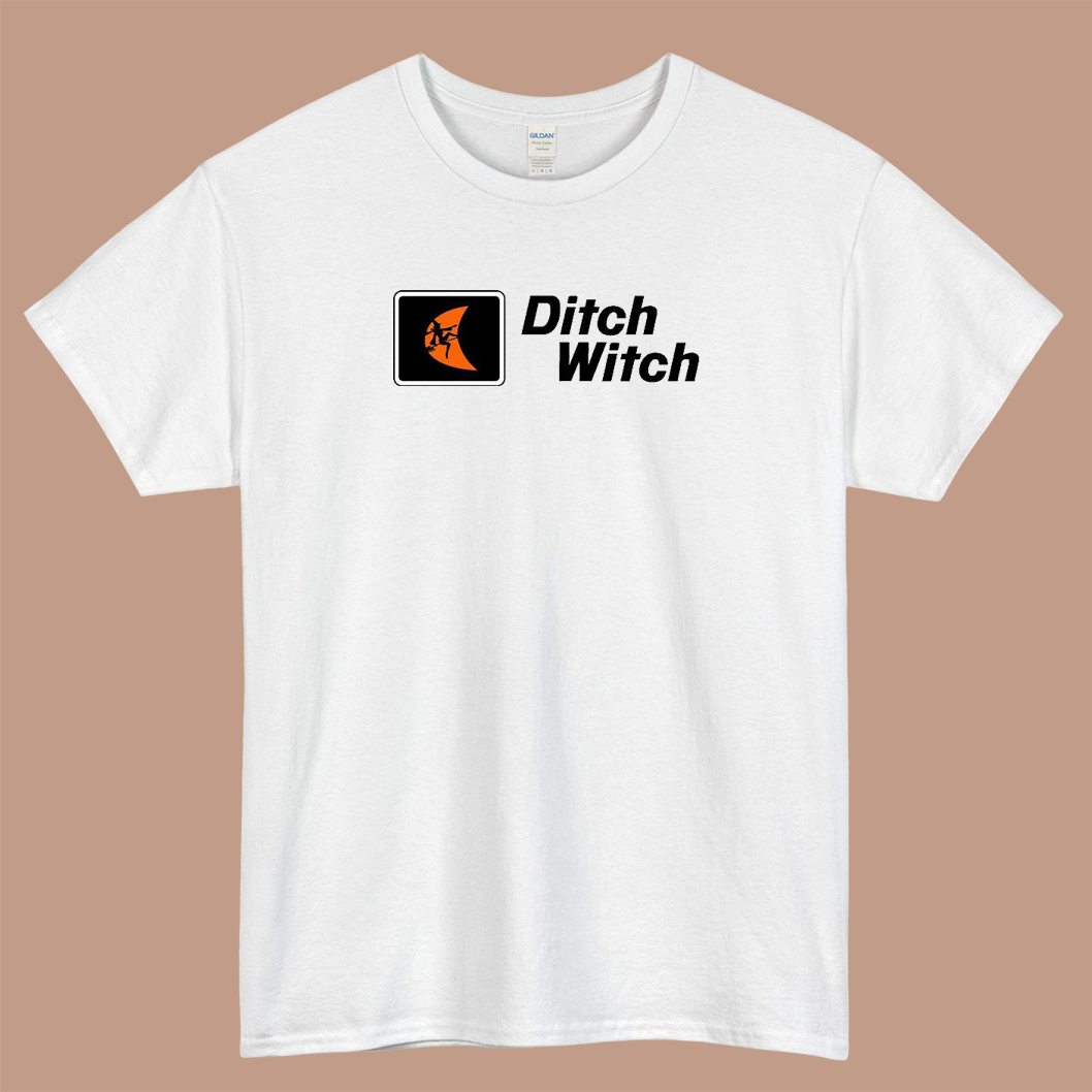 The Ditch Witch Logo Mens Unisex Short Sleeve T-Shirt Size S-3XL - P