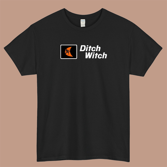 The Ditch Witch Logo Mens Unisex Short Sleeve T-Shirt Size S-3XL - P