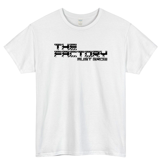 The Factory Must Grow Factorio Logo Mens Unisex Short Sleeve T-Shirt Size S-3XL - P