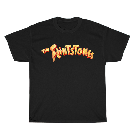 The Flintstones Logo Men's Unisex T Shirt Size S to 3XL