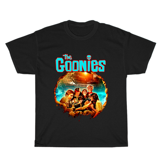 The Goonies Horror Island Logo Men's Unisex T Shirt Size S to 3XL
