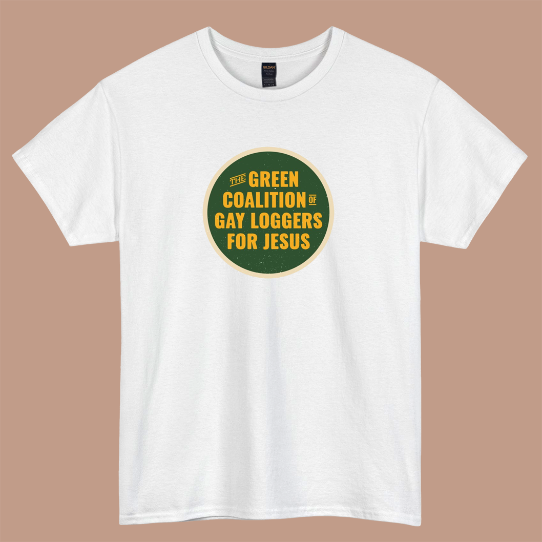 The Green Coalition of Gay logo short sleeve t shirt S-5XL - P