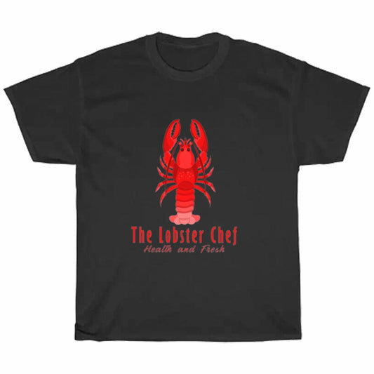 The Lobster Chef Seafood Reastaurant Logo Men's Unisex T Shirt Size S to 3XL