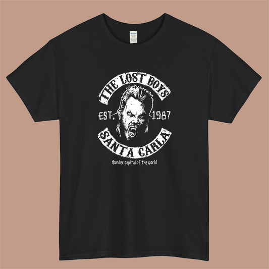 The Lost Boys Carte de vœux Logo Mens Unisex Short Sleeve T-Shirt Size S-3XL - P