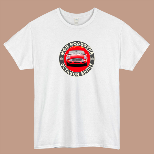 The MGB Roadster Logo Mens Unisex Short Sleeve T-Shirt Size S-3XL - P
