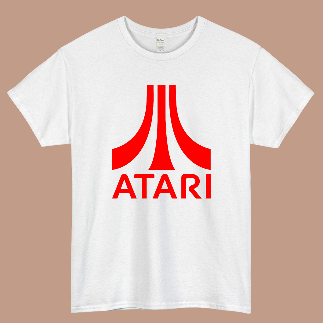 The Origin of the Atari Logo Mens Unisex Short Sleeve White T-Shirt Size S-3XL