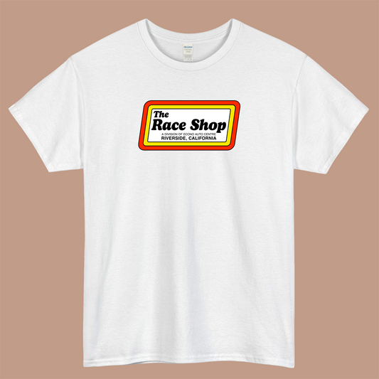 The Race Shop Logo Mens Unisex Short Sleeve T-Shirt Size S-3XL - P