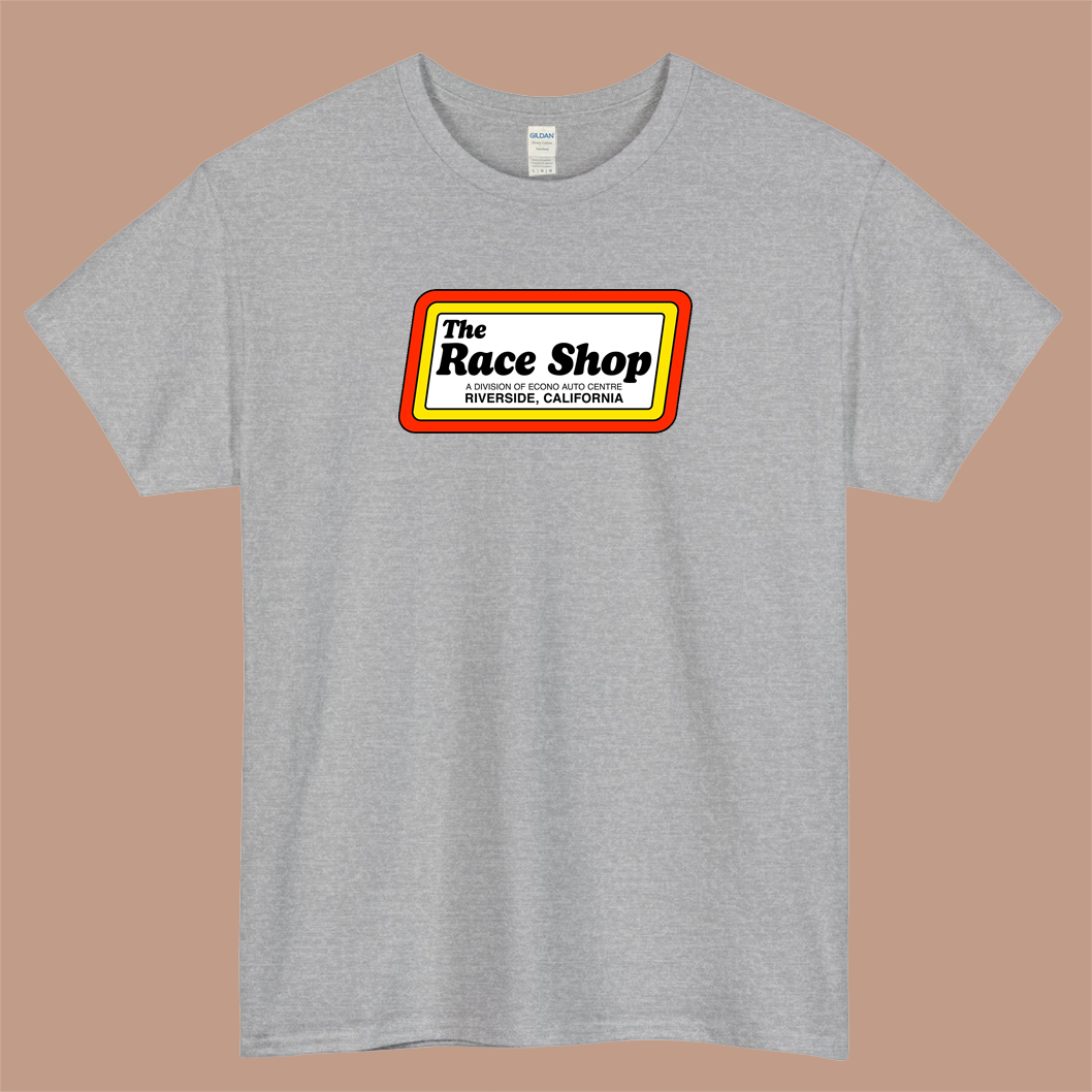 The Race Shop Logo Mens Unisex Short Sleeve T-Shirt Size S-3XL - P