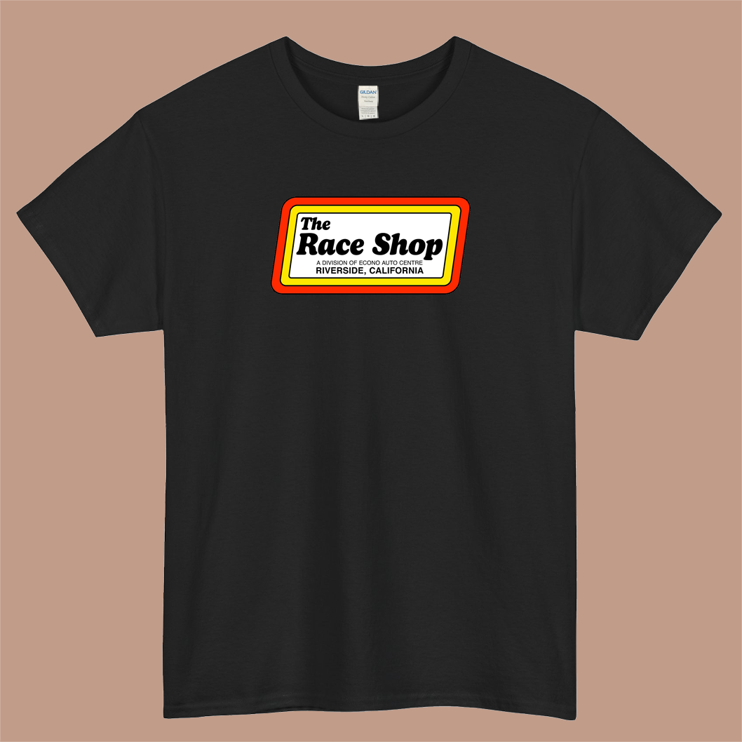 The Race Shop Logo Mens Unisex Short Sleeve T-Shirt Size S-3XL - P