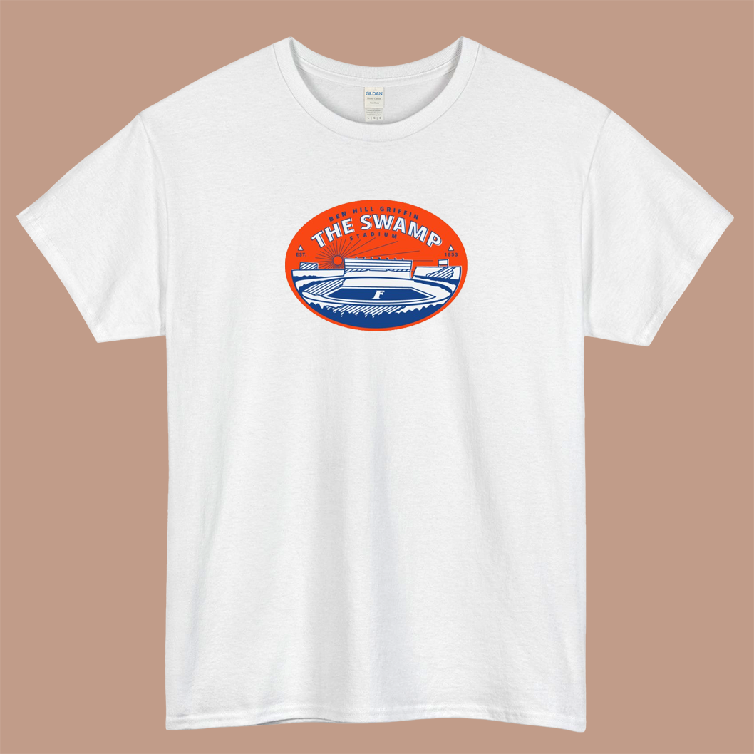The Swamp Stadium Logo Mens Unisex Short Sleeve T-Shirt Size S-3XL - P