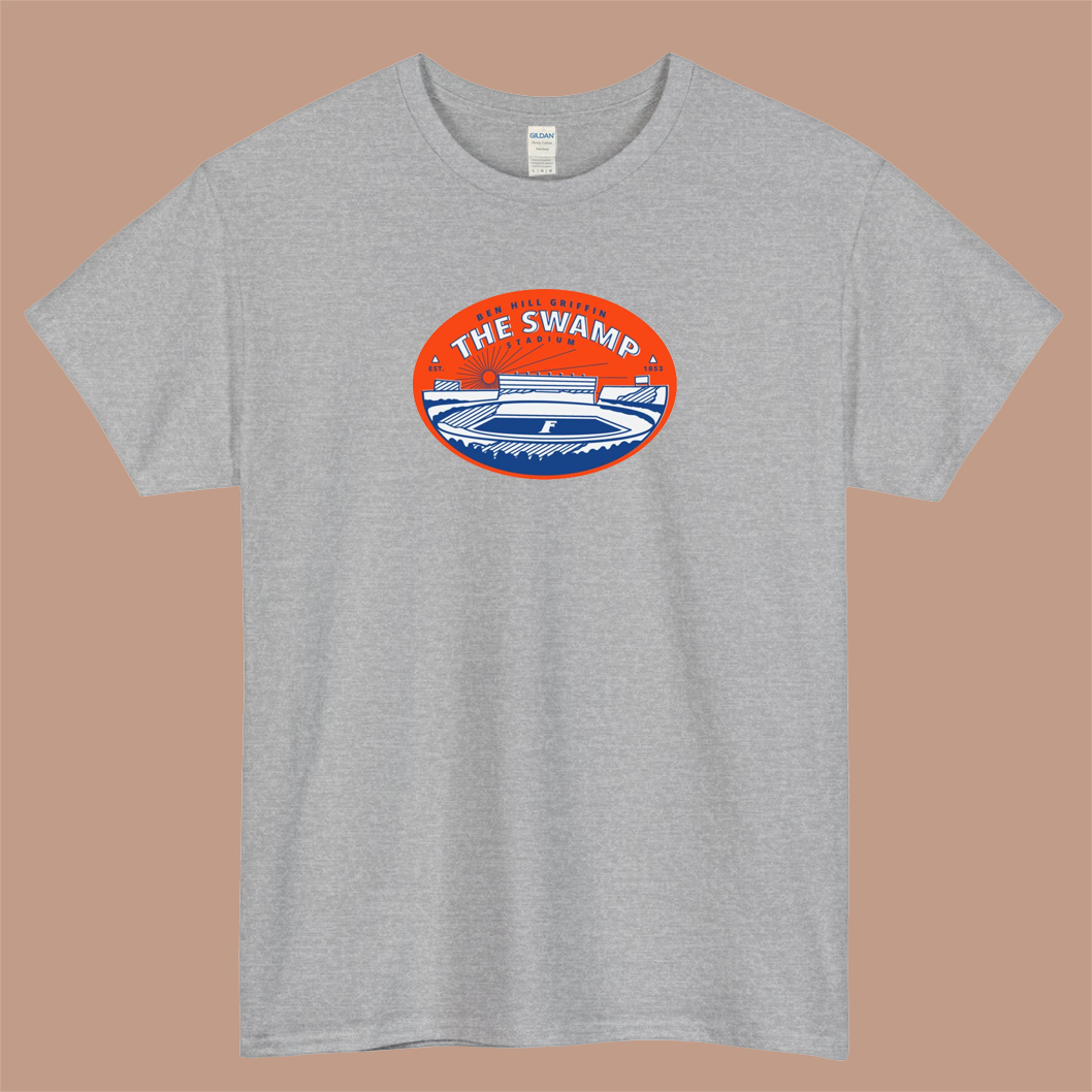The Swamp Stadium Logo Mens Unisex Short Sleeve T-Shirt Size S-3XL - P