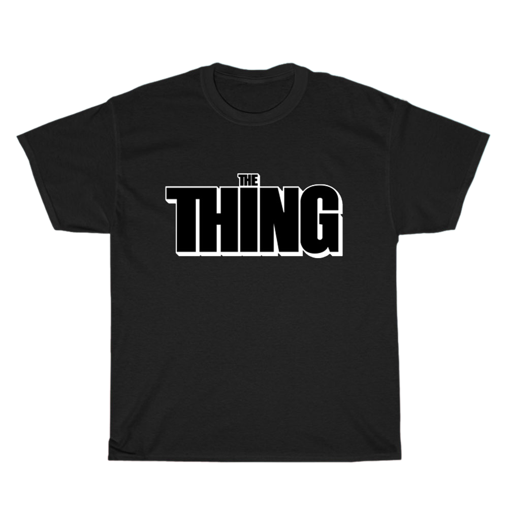 The Thing Movie Logo Men's Unisex T Shirt Size S to 3XL
