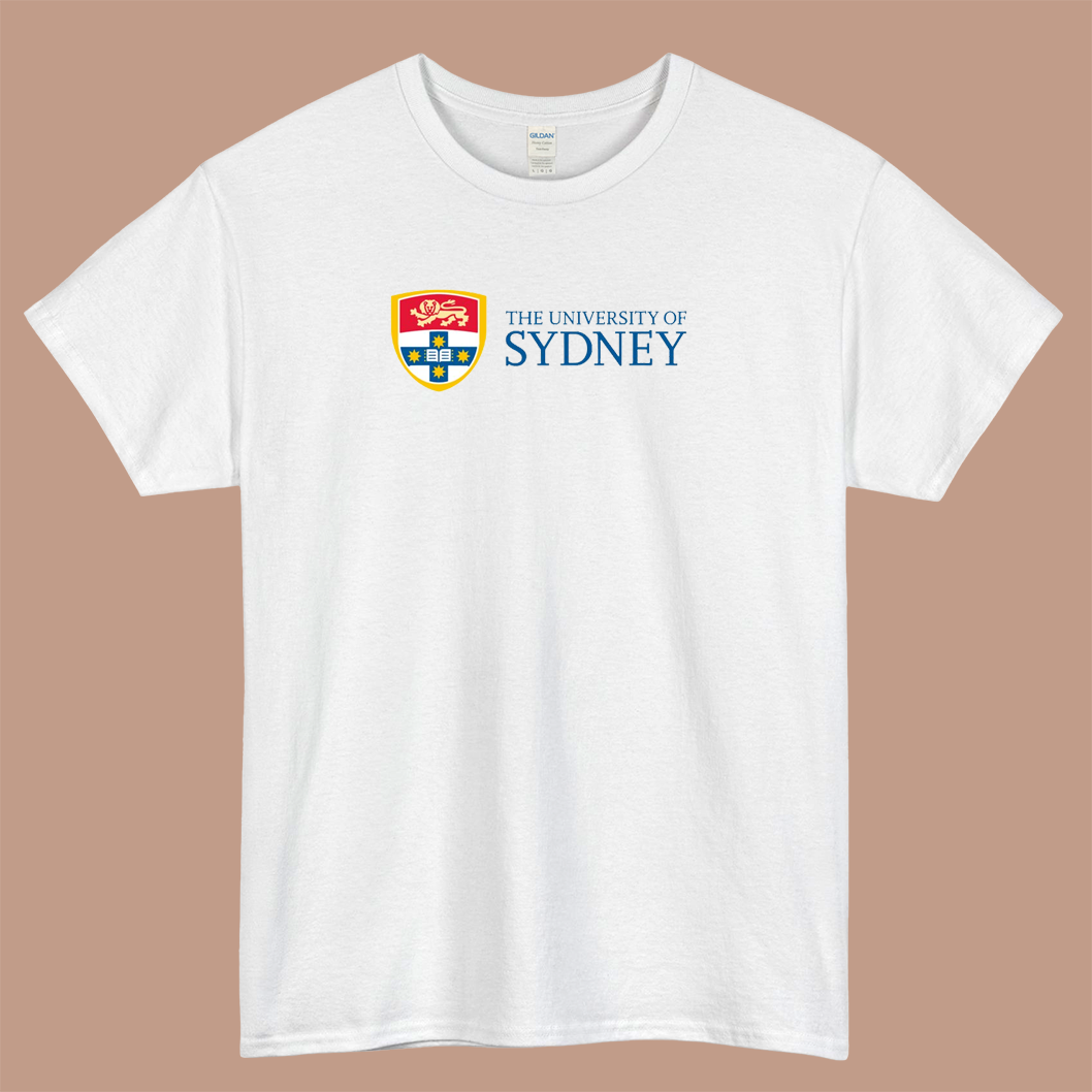 The University of Sydney Classic Logo Mens Unisex Short Sleeve T-Shirt Size S-3XL - P
