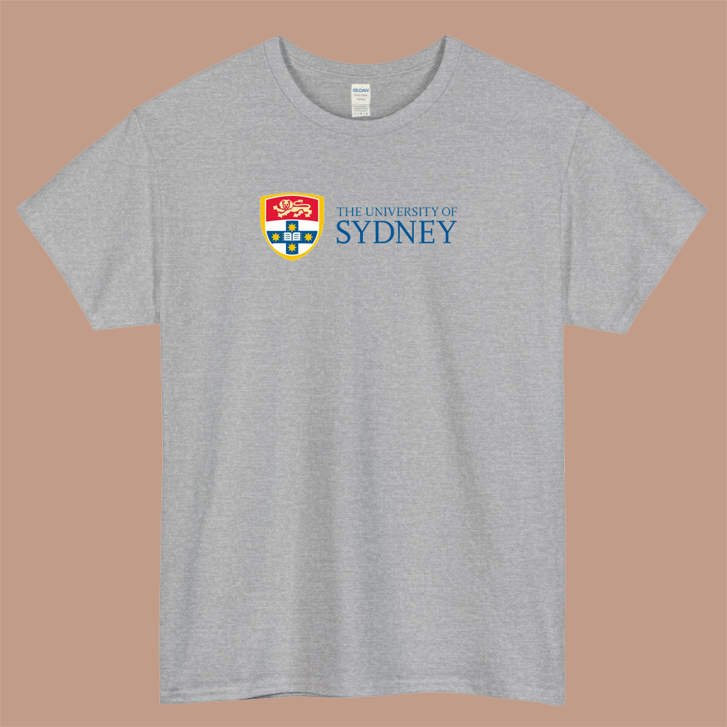The University of Sydney Classic Logo Mens Unisex Short Sleeve T-Shirt Size S-3XL - P