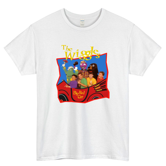The Wiggles Big Red Car Logo Mens Unisex Short Sleeve T-Shirt Size S-3XL - P