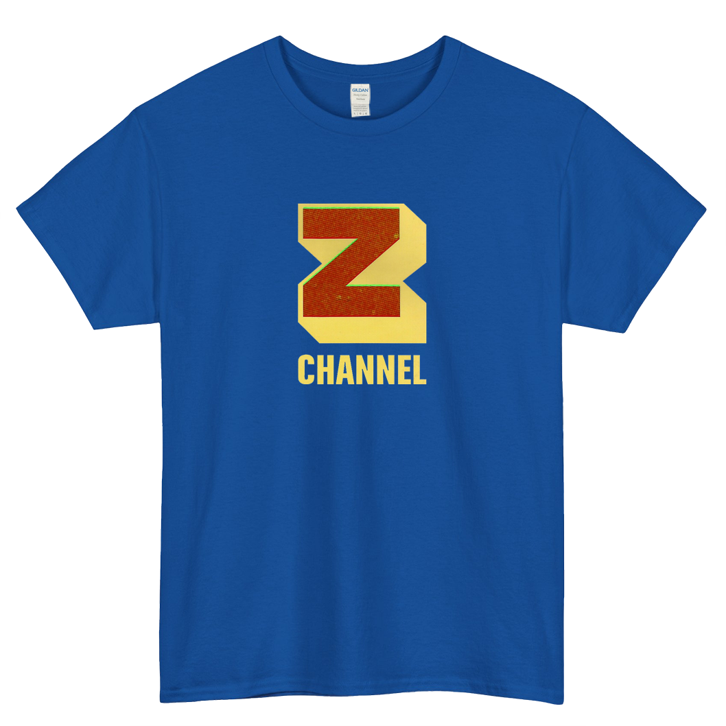 The Z Channel logo short sleeve t shirt S-3XL