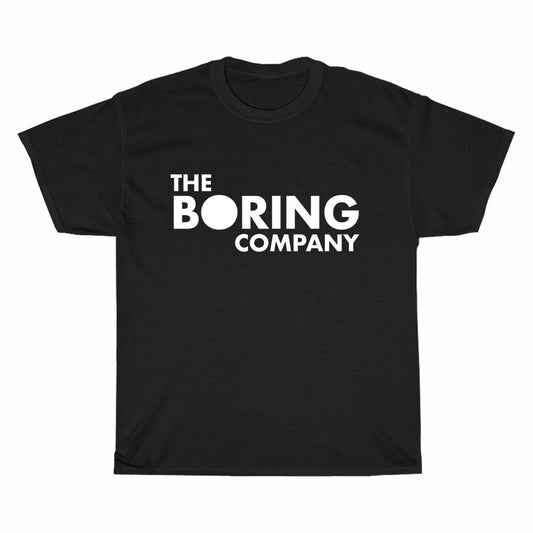 The Boring Company Logo Men's Unisex T Shirt Size S to 3XL