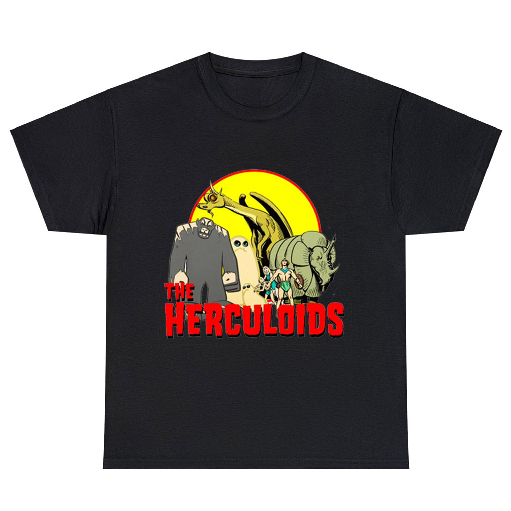 The Herculoids Cartoon TV Show Logo Unisex Men's T Shirt Size S to 3XL
