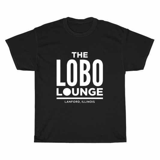 The Lobo Lounge logo  Men's Unisex T Shirt Size S to 3XL