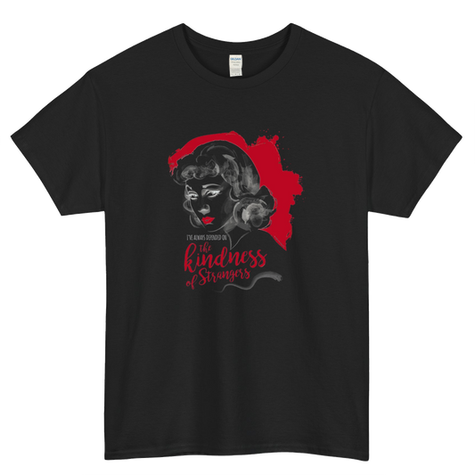 The kindness of strangers Logo Mens Unisex Short Sleeve T-Shirt Size S-3XL - P