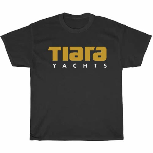 Tiara Yachts Boat Logo Men's Unisex T Shirt Size S to 3XL
