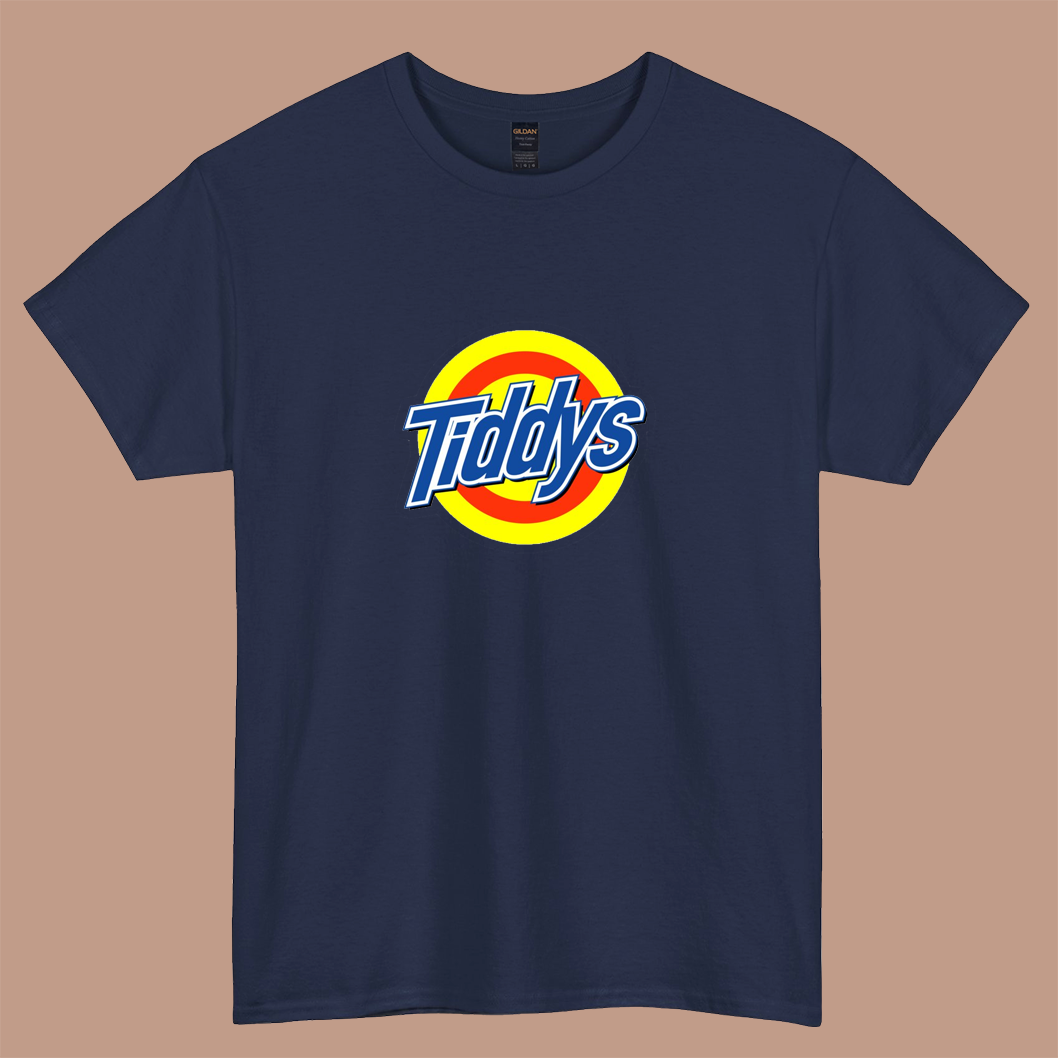 Tiddys logo SHORT SLEEVE T SHIRT S-3XL- P