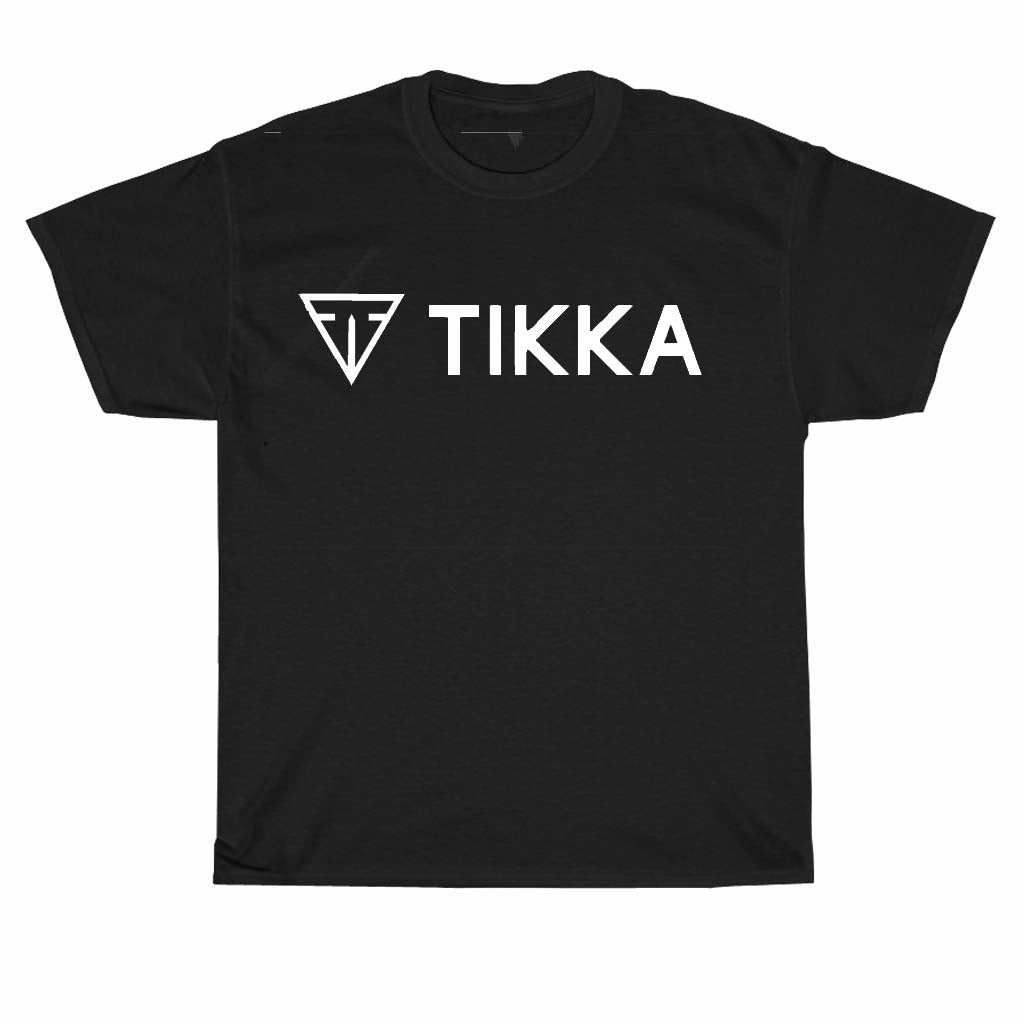 Tikka Rifles Vinyl Decal Firearms Logo Men's Unisex T Shirt Size S to 3XL